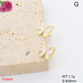 F6E302204baka-L017  Fashion Copper Earrings