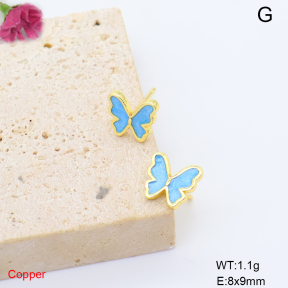 F6E302205baka-L017  Fashion Copper Earrings