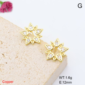 F6E405938ablb-L017  Fashion Copper Earrings