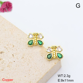 F6E405940baka-L017  Fashion Copper Earrings