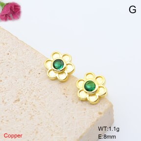 F6E405943baka-L017  Fashion Copper Earrings