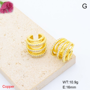 F6E405944vbnb-L017  Fashion Copper Earrings