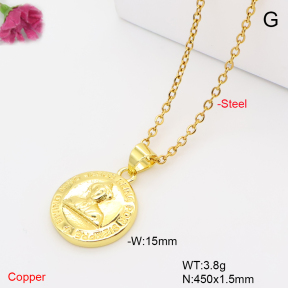 F6N201420vaia-L017  Fashion Copper Necklace