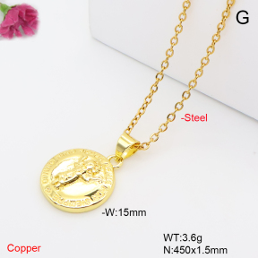 F6N201421vaia-L017  Fashion Copper Necklace