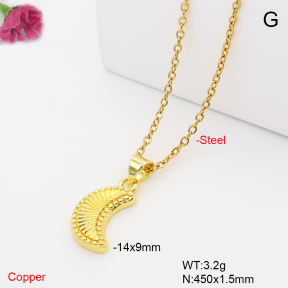 F6N201423vaia-L017  Fashion Copper Necklace