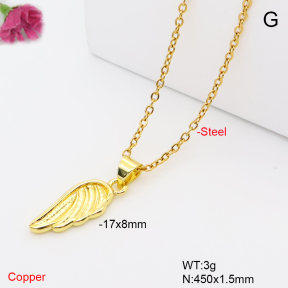 F6N201424vaia-L017  Fashion Copper Necklace