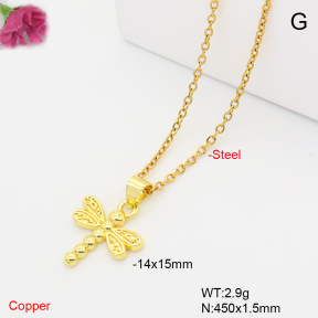 F6N201426aahl-L017  Fashion Copper Necklace