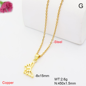 F6N201427aahl-L017  Fashion Copper Necklace