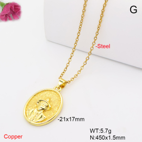 F6N201429vaia-L017  Fashion Copper Necklace