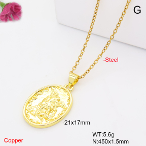 F6N201432vaia-L017  Fashion Copper Necklace