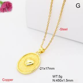 F6N201435vaia-L017  Fashion Copper Necklace