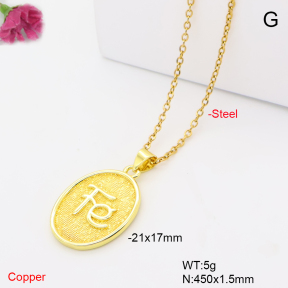 F6N201437vaia-L017  Fashion Copper Necklace