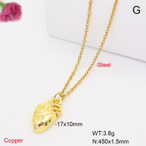 F6N201439vaia-L017  Fashion Copper Necklace