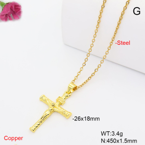 F6N201485avja-L017  Fashion Copper Necklace