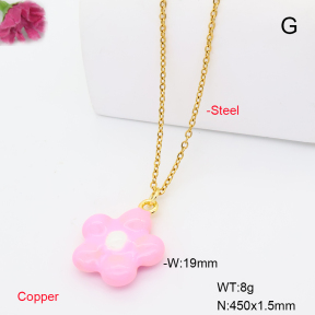 F6N302075avja-L017  Fashion Copper Necklace