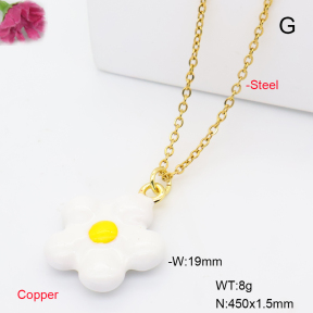 F6N302079avja-L017  Fashion Copper Necklace