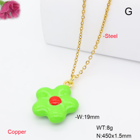 F6N302080avja-L017  Fashion Copper Necklace