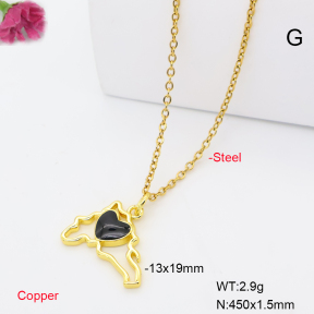 F6N302081vaia-L017  Fashion Copper Necklace