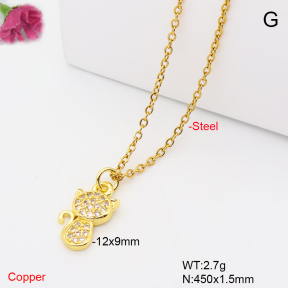 F6N409877vail-L017  Fashion Copper Necklace