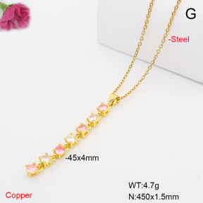F6N409926baka-L017  Fashion Copper Necklace