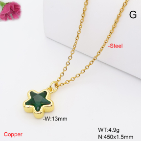 F6N409944vail-L017  Fashion Copper Necklace