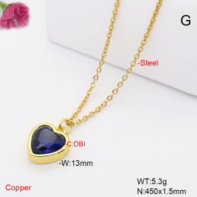 F6N409946vail-L017  Fashion Copper Necklace