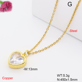 F6N409948vail-L017  Fashion Copper Necklace
