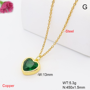 F6N409950vail-L017  Fashion Copper Necklace