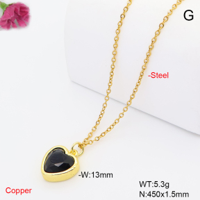 F6N409951vail-L017  Fashion Copper Necklace