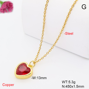 F6N409952vail-L017  Fashion Copper Necklace