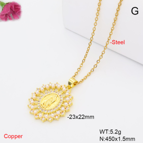 F6N409955baka-L017  Fashion Copper Necklace