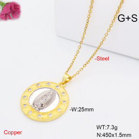 F6N409957baka-L017  Fashion Copper Necklace