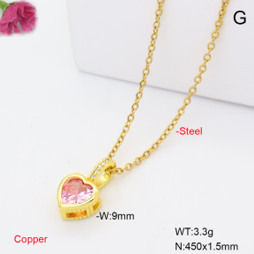 F6N409969aahl-L017  Fashion Copper Necklace