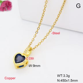 F6N409972aahl-L017  Fashion Copper Necklace