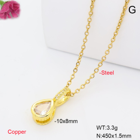 F6N409978aahl-L017  Fashion Copper Necklace