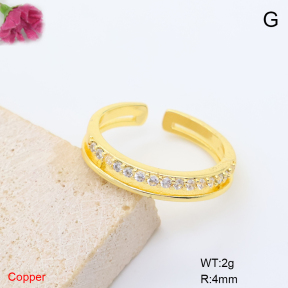 F6R402207baka-L017  Fashion Copper Ring