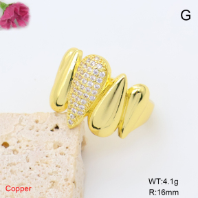 F6R402221baka-L017  Fashion Copper Ring