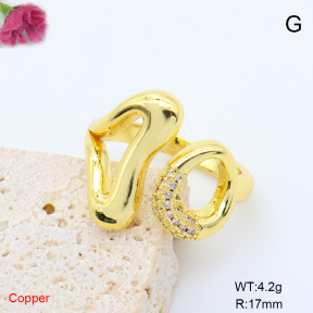 F6R402222baka-L017  Fashion Copper Ring