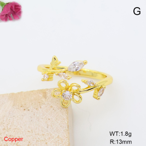 F6R402231baka-L017  Fashion Copper Ring