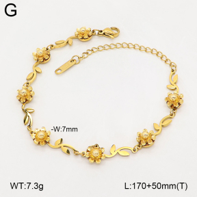 2B2006027bbov-434  Stainless Steel Bracelet