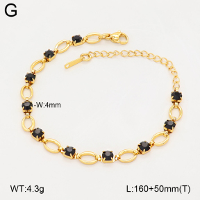 2B4006014bbml-434  Stainless Steel Bracelet