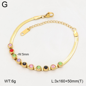 2B4006018bbml-434  Stainless Steel Bracelet