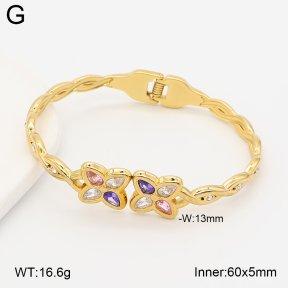 2BA402982vhhl-434  Stainless Steel Bangle