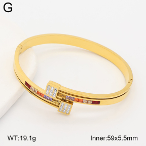 2BA402992vhhl-434  Stainless Steel Bangle