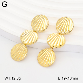 2E2007319bbml-434  Stainless Steel Earrings