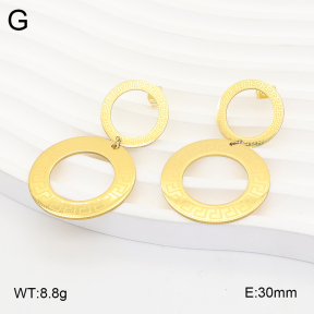2E2007329aajo-698  Stainless Steel Earrings