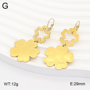 2E2007335aajo-698  Stainless Steel Earrings
