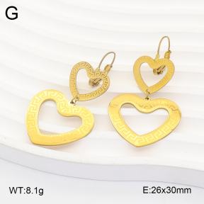 2E2007338aajo-698  Stainless Steel Earrings