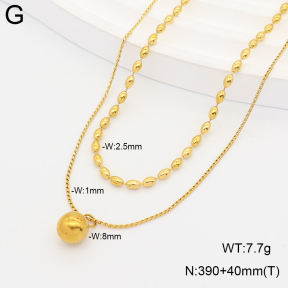 2N2009206bbov-367  Stainless Steel Necklace