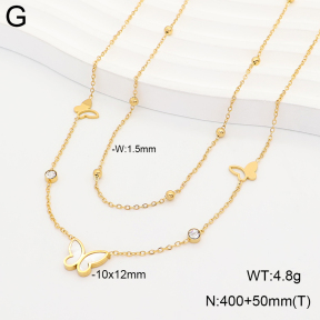 2N4005647vbpb-367  Stainless Steel Necklace